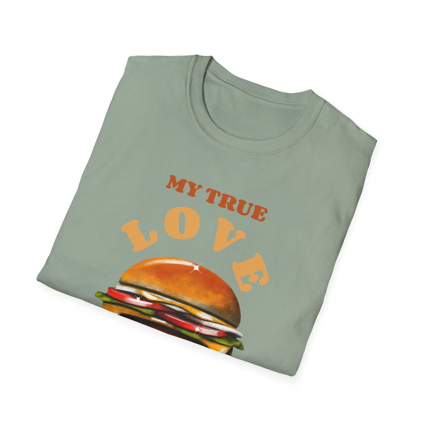 Food Tees, Funny Food T Shirts, Funny T Shirts, Shirt with Food, Junk Food Tees, Shirt with Burger, Burger T-Shirt