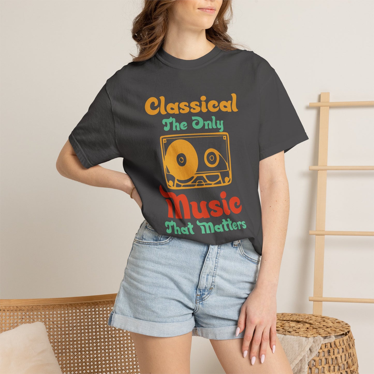 Music Graphic Design Unisex Cotton T-shirt 011