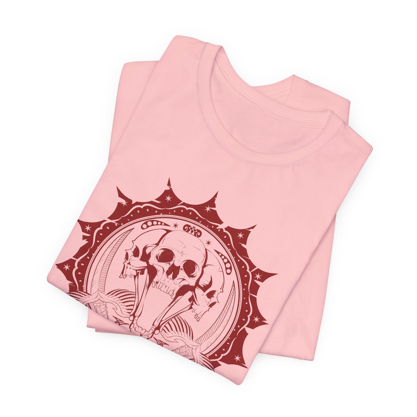 Skull Elephant Mandala Tee Boho Skull Graphic Shirt Art-51