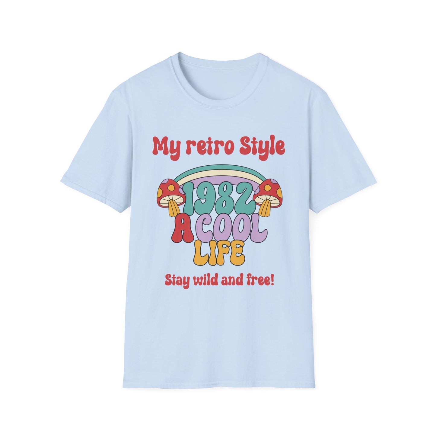 Retro T Shirt, Retro Design Shirt, Retro Art Tee Shirt, T-shirt with Retro Style