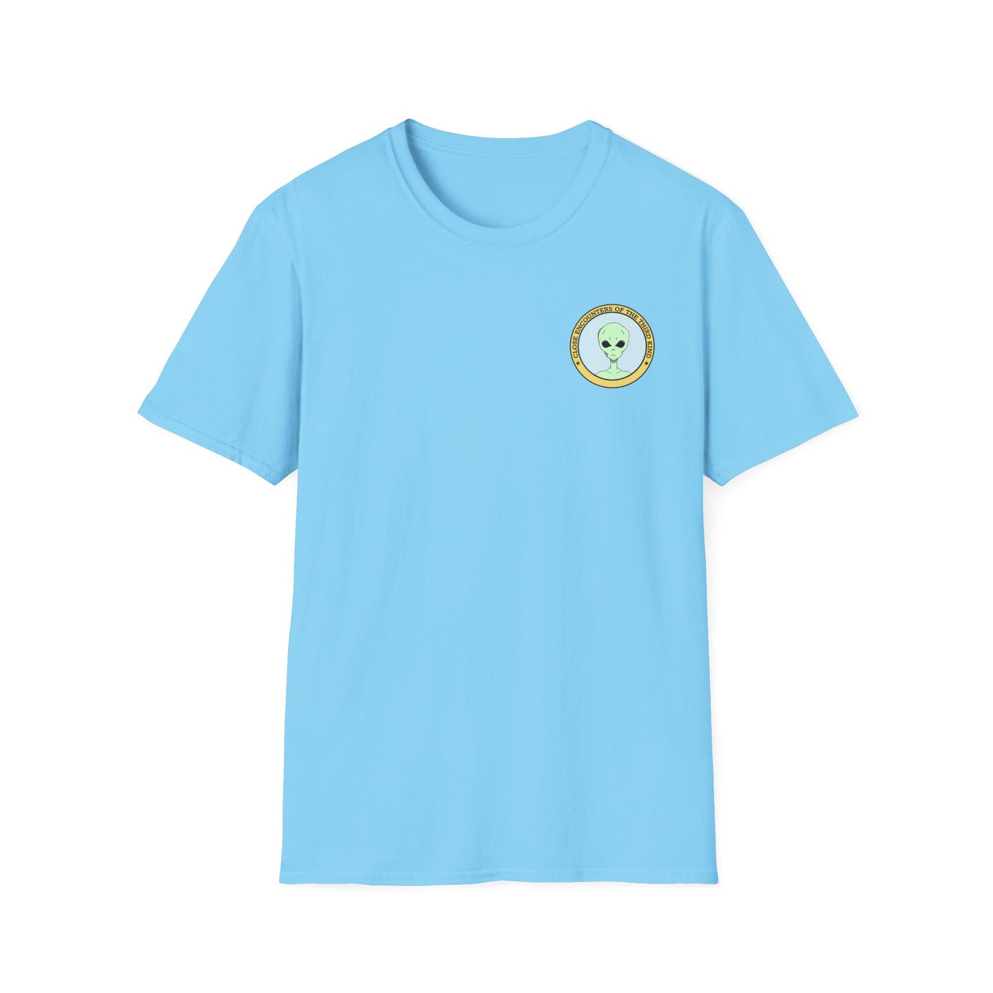 Funny T Shirts, UFO Tees, Funny Aliens Shirt Small Logo - 5