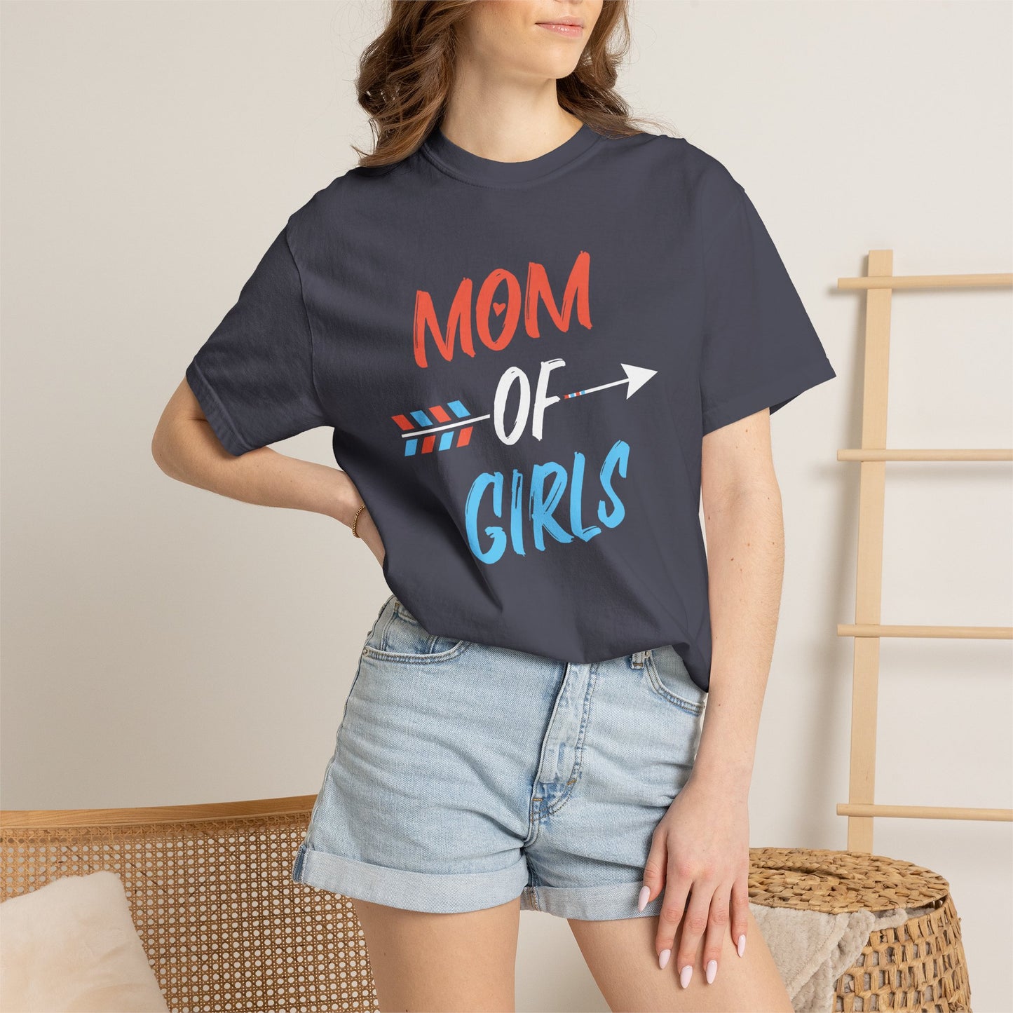 Mom T-shirt Mother's Day Mama Tee Unisex Comfort Colors Garment-Dyed Cotton h17