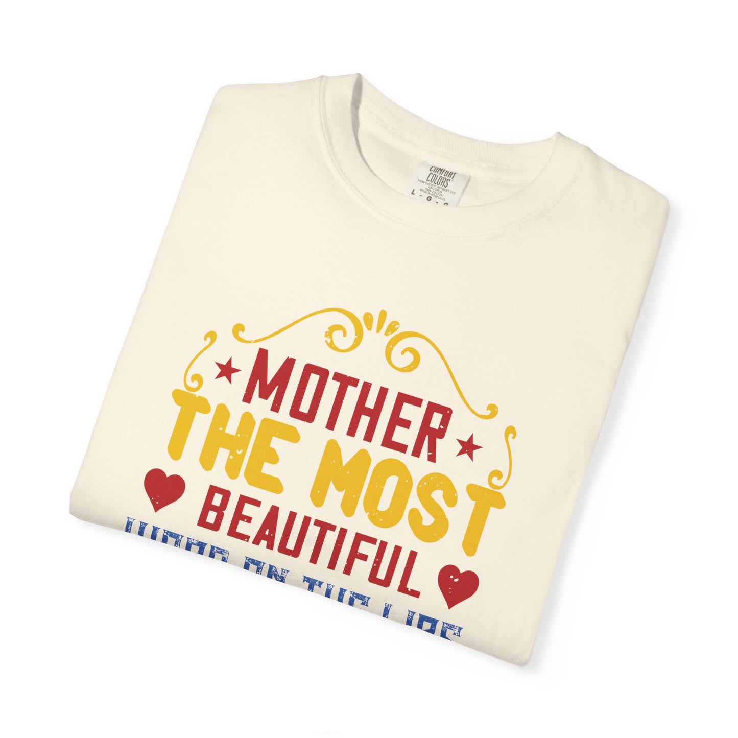 Mom T-shirt Mother Day Mama Tee Unisex Comfort Colors Garment-Dyed Cotton h84