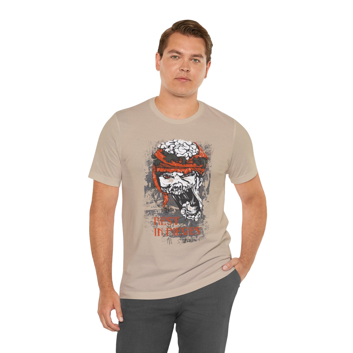 Skull Graphic Unisex Cotton T-Shirt r10