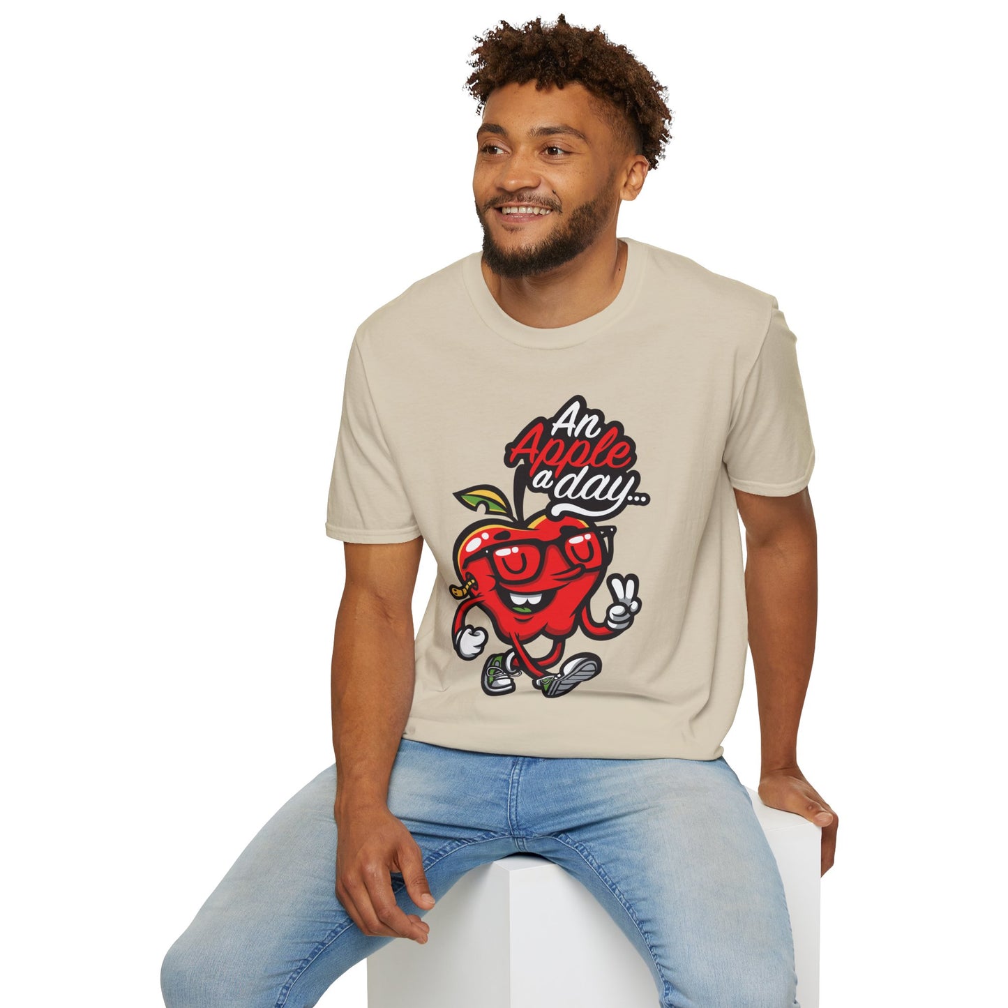 Cartoon T Shirt Animation Tee Funny Tee Unisex Softstyle Cotton Shirt Gildan Softstyle 64000