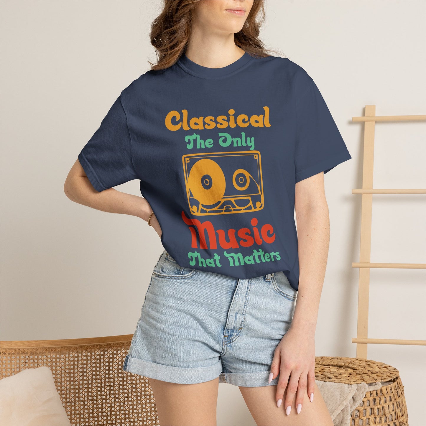 Music Graphic Design Unisex Cotton T-shirt 011