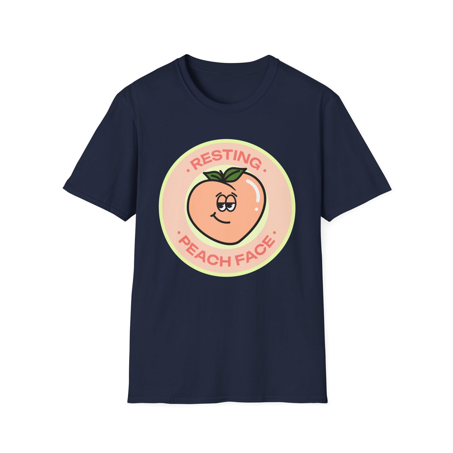 Food Tees, Funny Food T Shirts, Funny T Shirts, Shirt with Fruits, Shirt with Peach