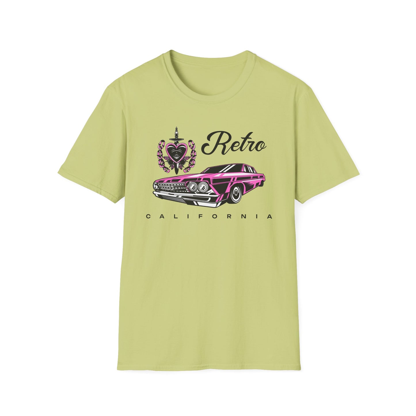 Retro T Shirt, Retro Design Shirt, Retro Art Tee Shirt, T-shirt with Retro Style