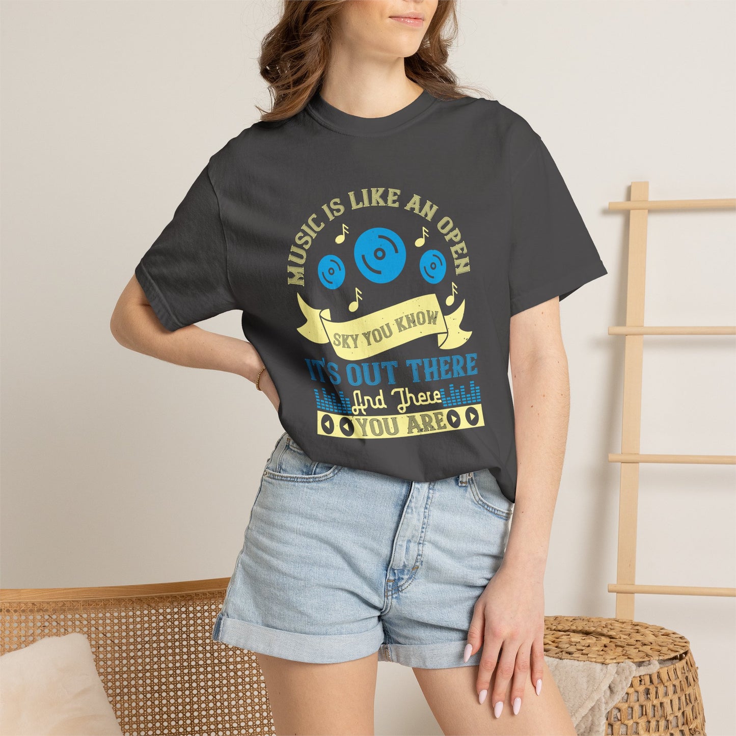Music Graphic Design Unisex Cotton T-shirt m29