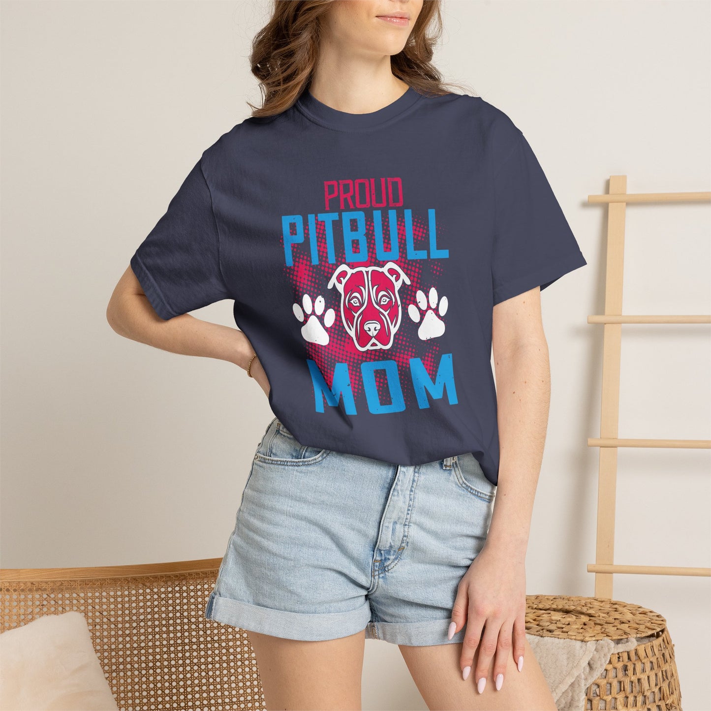 Mom T-shirt Mother Day Mama Tee Unisex Comfort Colors Garment-Dyed Cotton h91