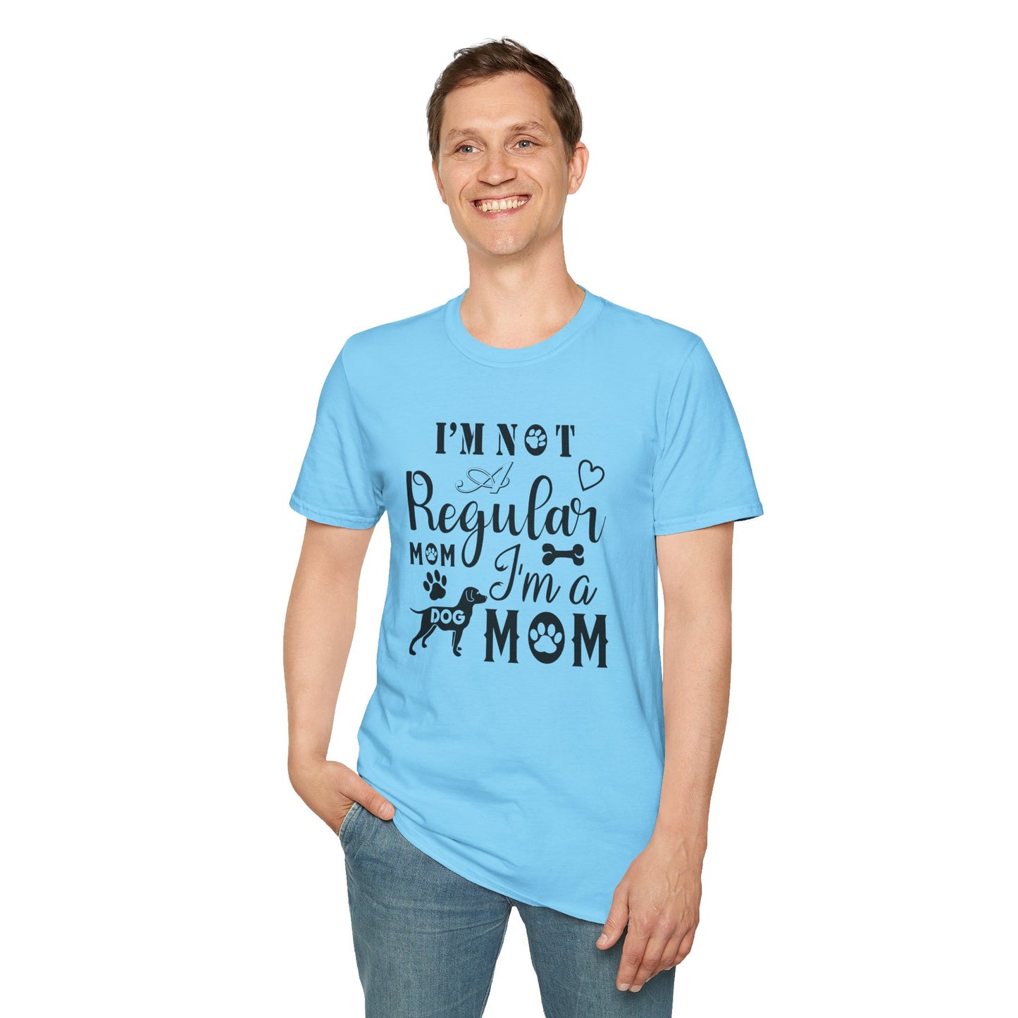 Dog Slogan T Shirts Unisex Funny Quote Tee Gildan Softstyle 64000 Short Sleeve For Dog Lovers