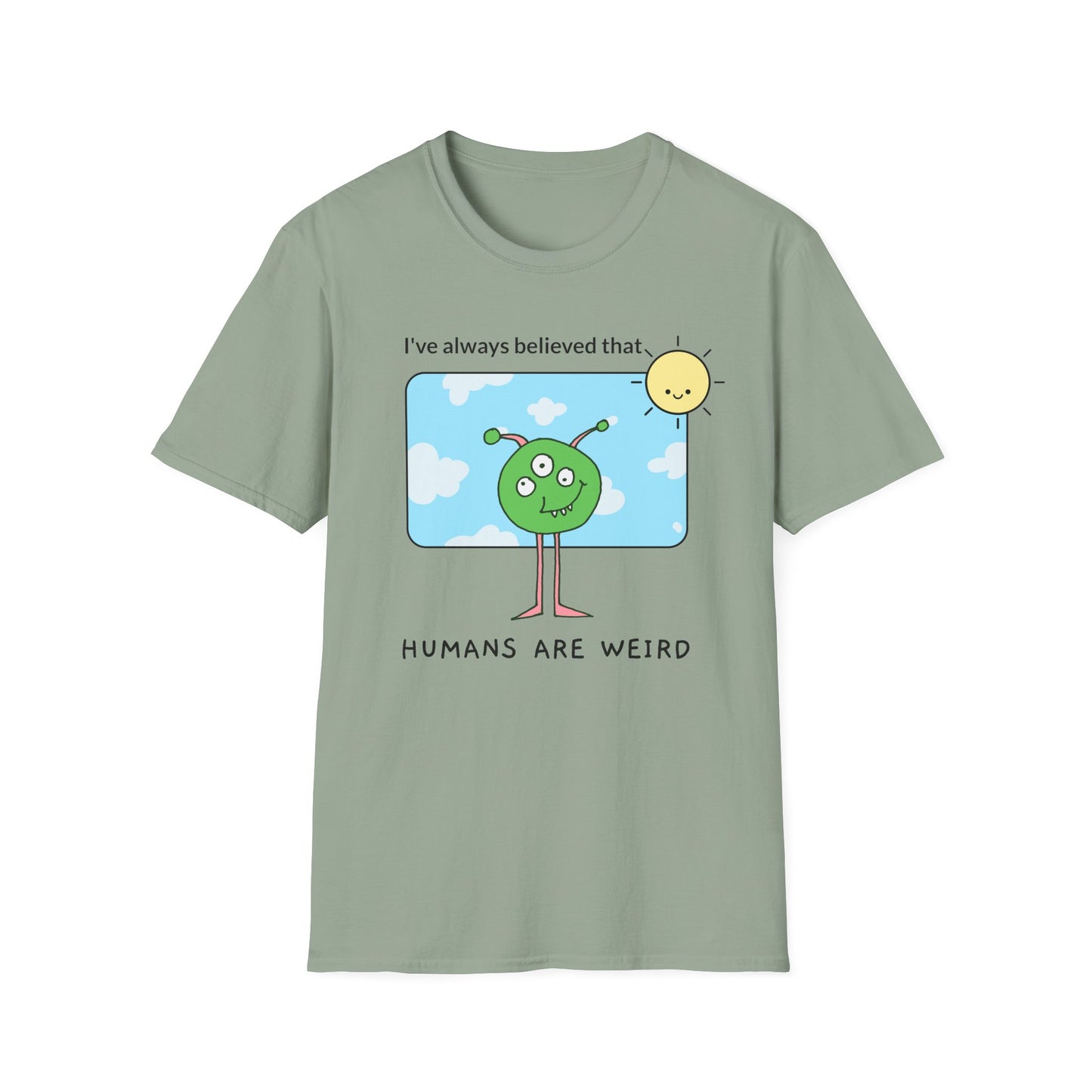 Funny T Shirts, UFO Tees, Funny Aliens Shirt - 26