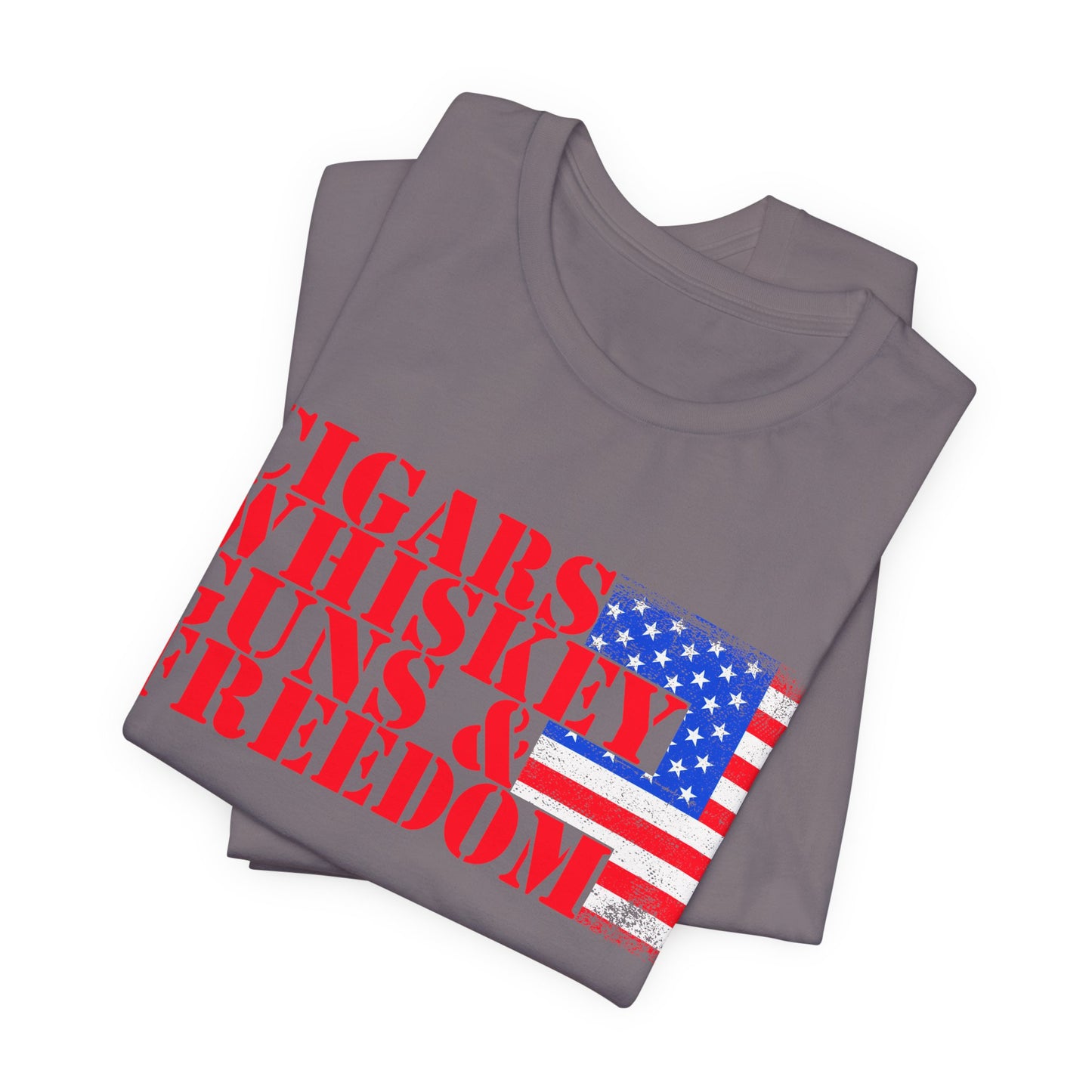 American Flag Graphic Unisex Cotton T-Shirt a2