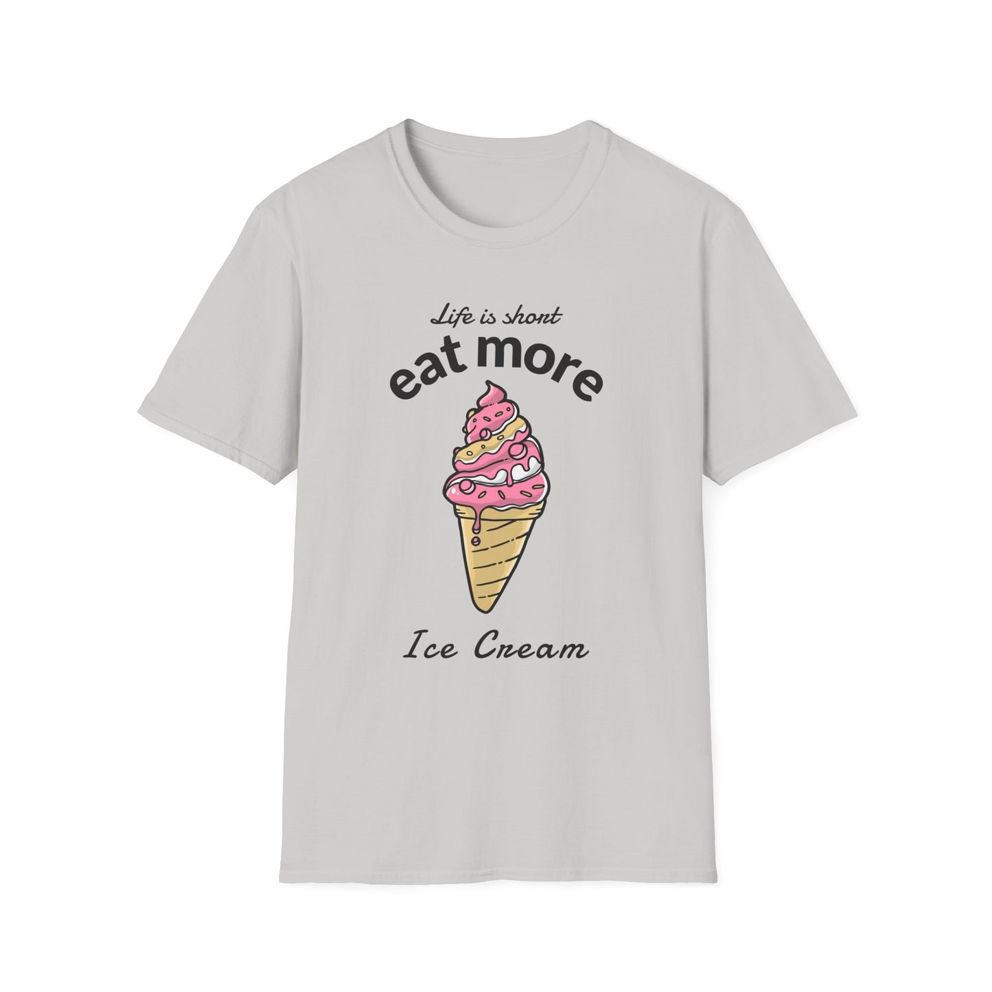 Food Tees, Funny Food T Shirts, Funny T Shirts, Shirt with Food, Junk Food Tees, Shirt with Ice Cream, Ice Cream T-Shirt