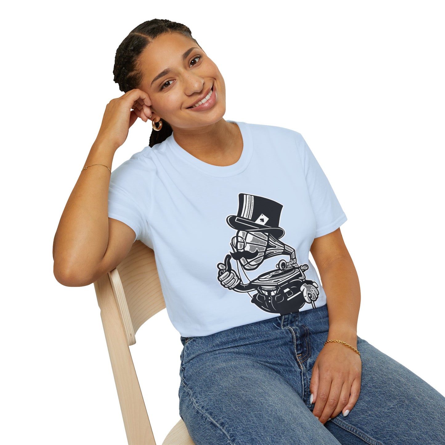 Cartoon T Shirt Animation T Shirt Funny Tee Shirt Unisex Gildan Softstyle 64000 Cotton Tee