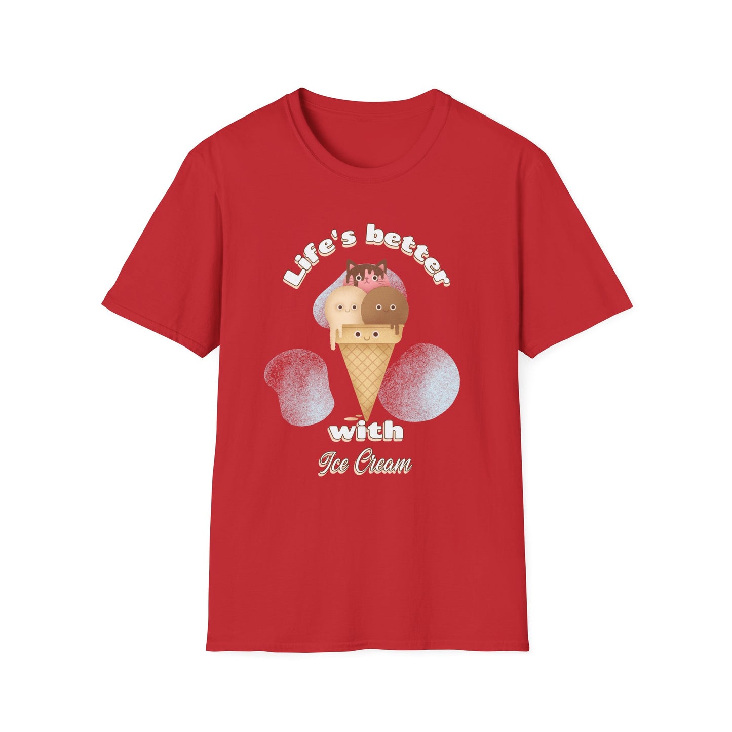 Food Tees, Funny Food T Shirts, Funny T Shirts, Shirt with Food, Junk Food Tees, Shirt with Ice Cream, Ice Cream T-Shirt