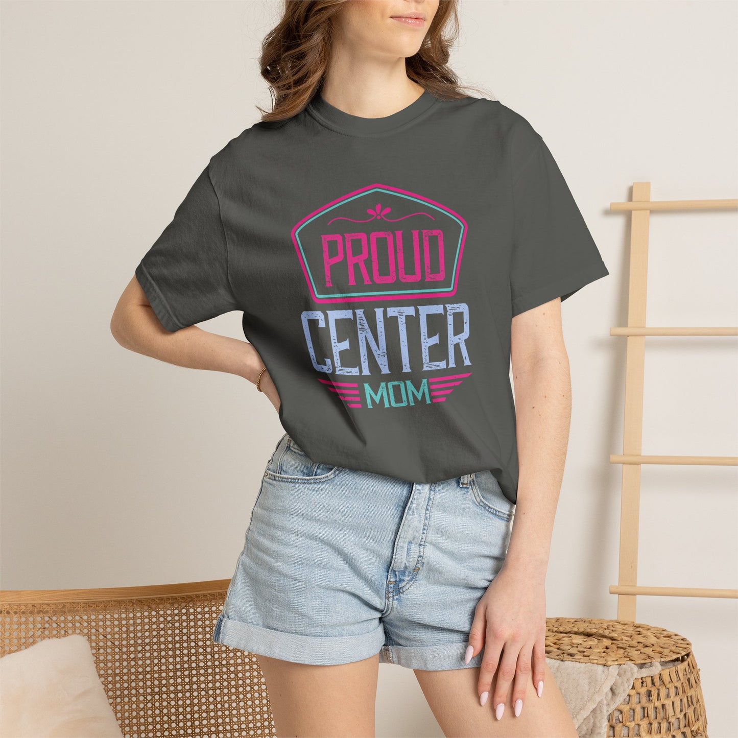 Mom T-shirt Mother Day Mama Tee Unisex Comfort Colors Garment-Dyed Cotton h89