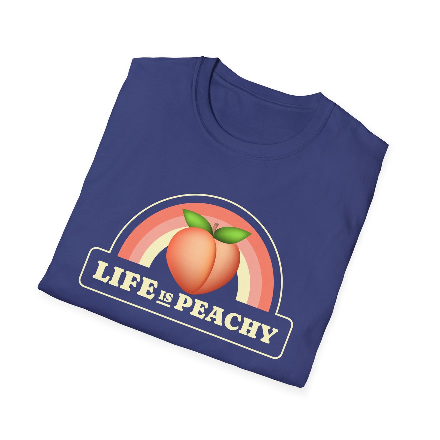 Food Tees, Funny Food T Shirts, Funny T Shirts, Shirt with Fruits, Shirt with Peach