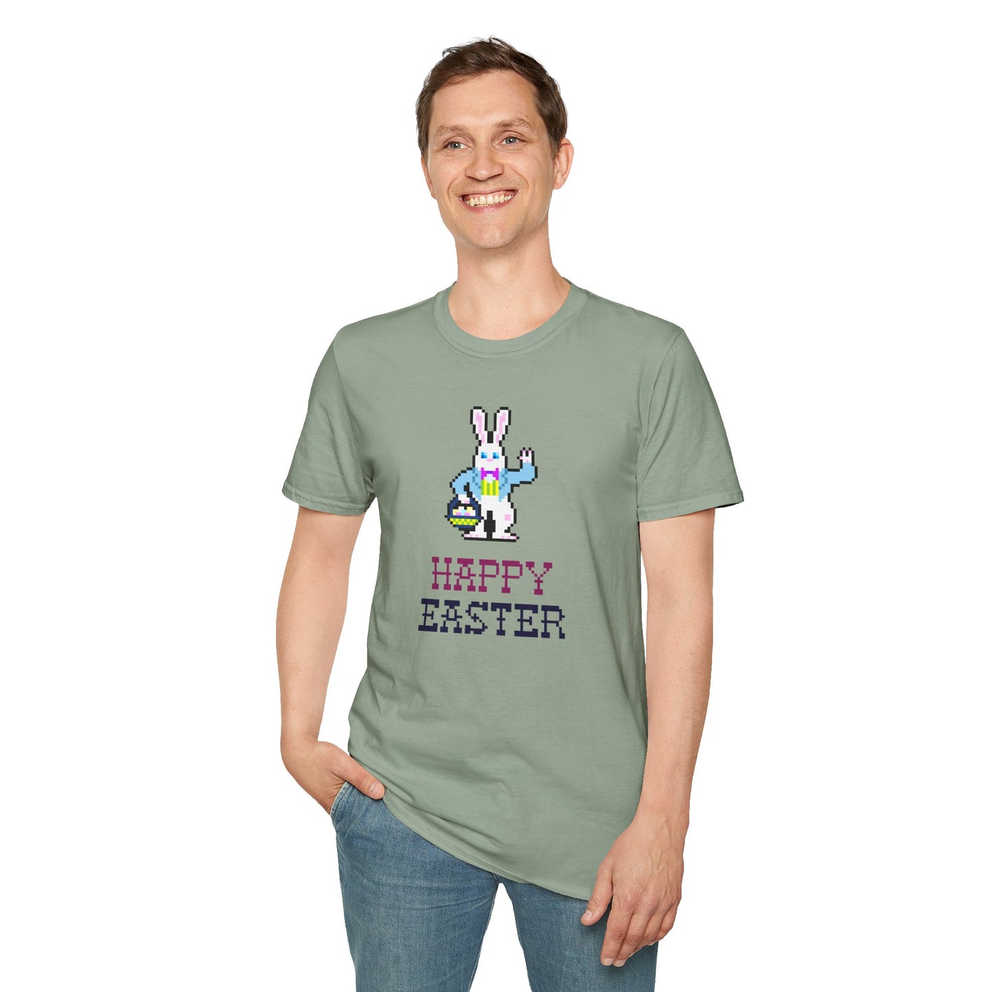Funny Easter T-Shirt, Tee Shirt with Easter Signature, T Shirt with Easter Prints, Tee Shirt with Easter Design - 20
