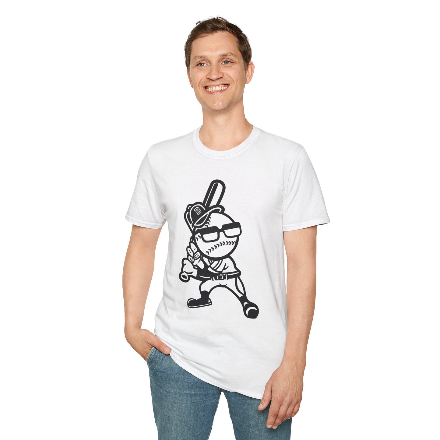 Cartoon T Shirt Animation T Shirt Funny Tee Shirt Gildan Softstyle 64000 Unisex Comfort
