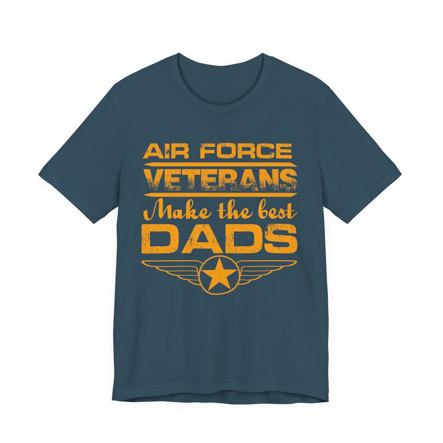 Air Force Veterans Make the Best Dads T-Shirt Military Dad Unisex Cotton Tee v48