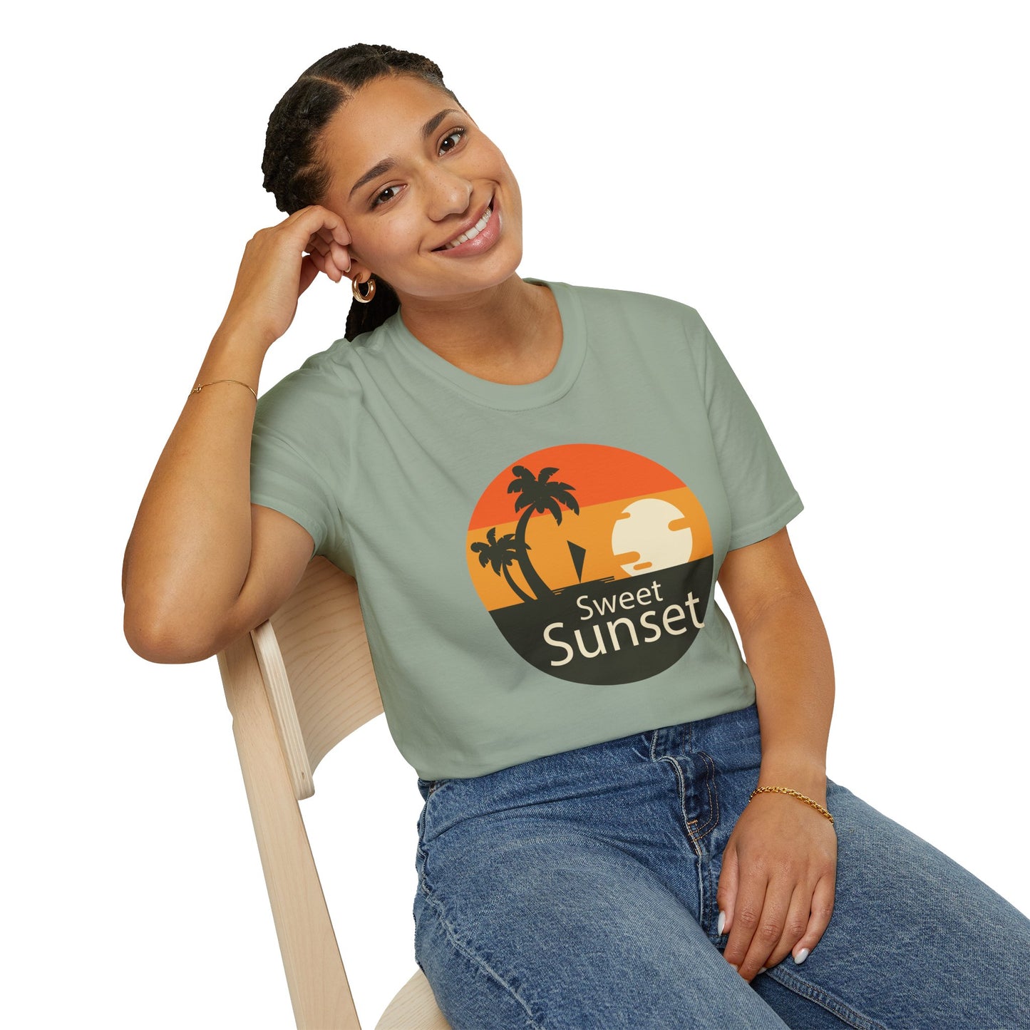 Summer T-Shirt, Summer Design Shirts, Art Tee Shirt with Summer Design - 5