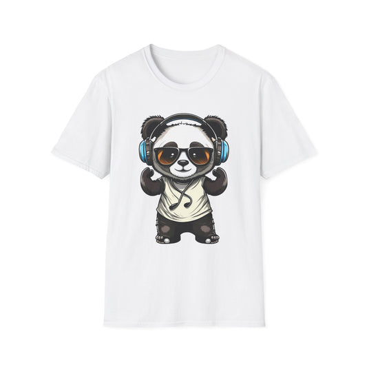 Animals Tees, Funny Animals Shirt, T Shirts with Funny Animals, T-Shirt with Panda, Panda Tees