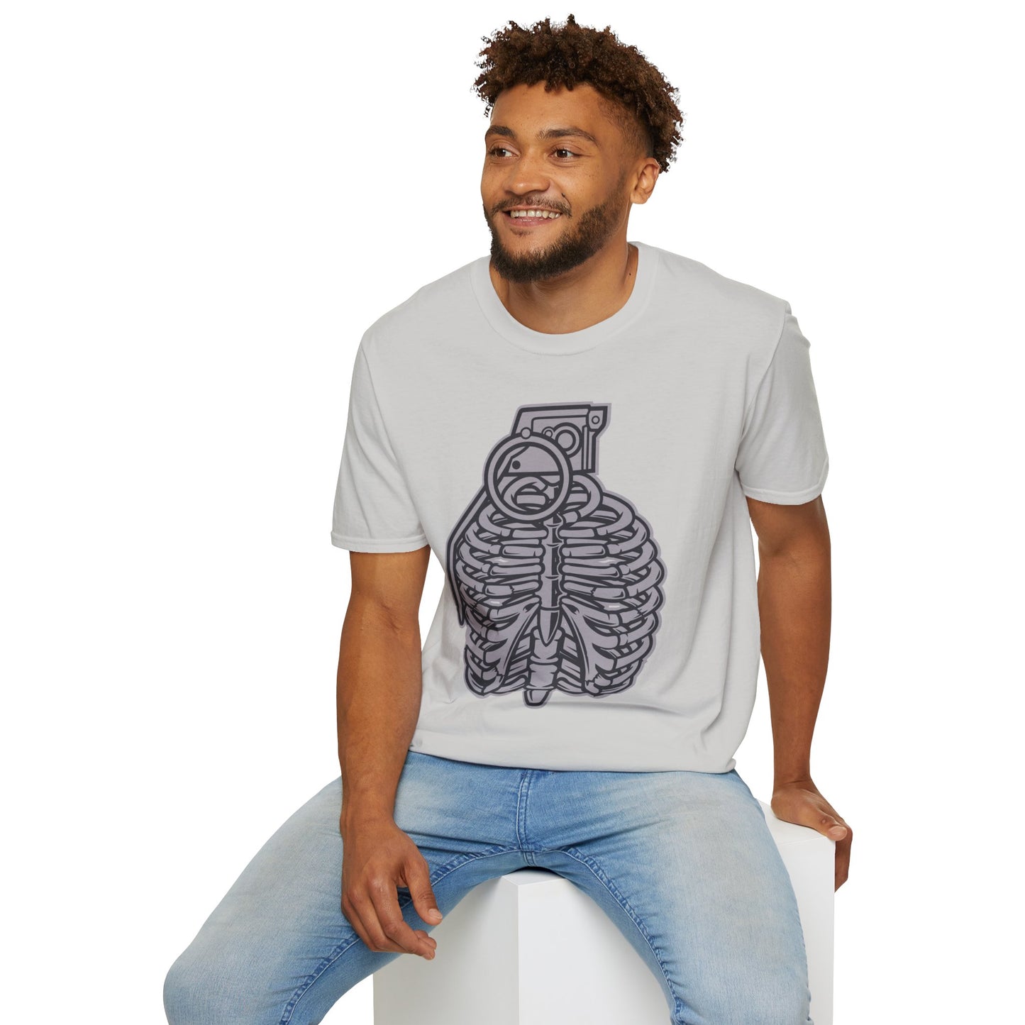 Cartoon T Shirt Animation T Shirt Funny Tee Shirt Unisex Gildan Softstyle 64000 Cotton
