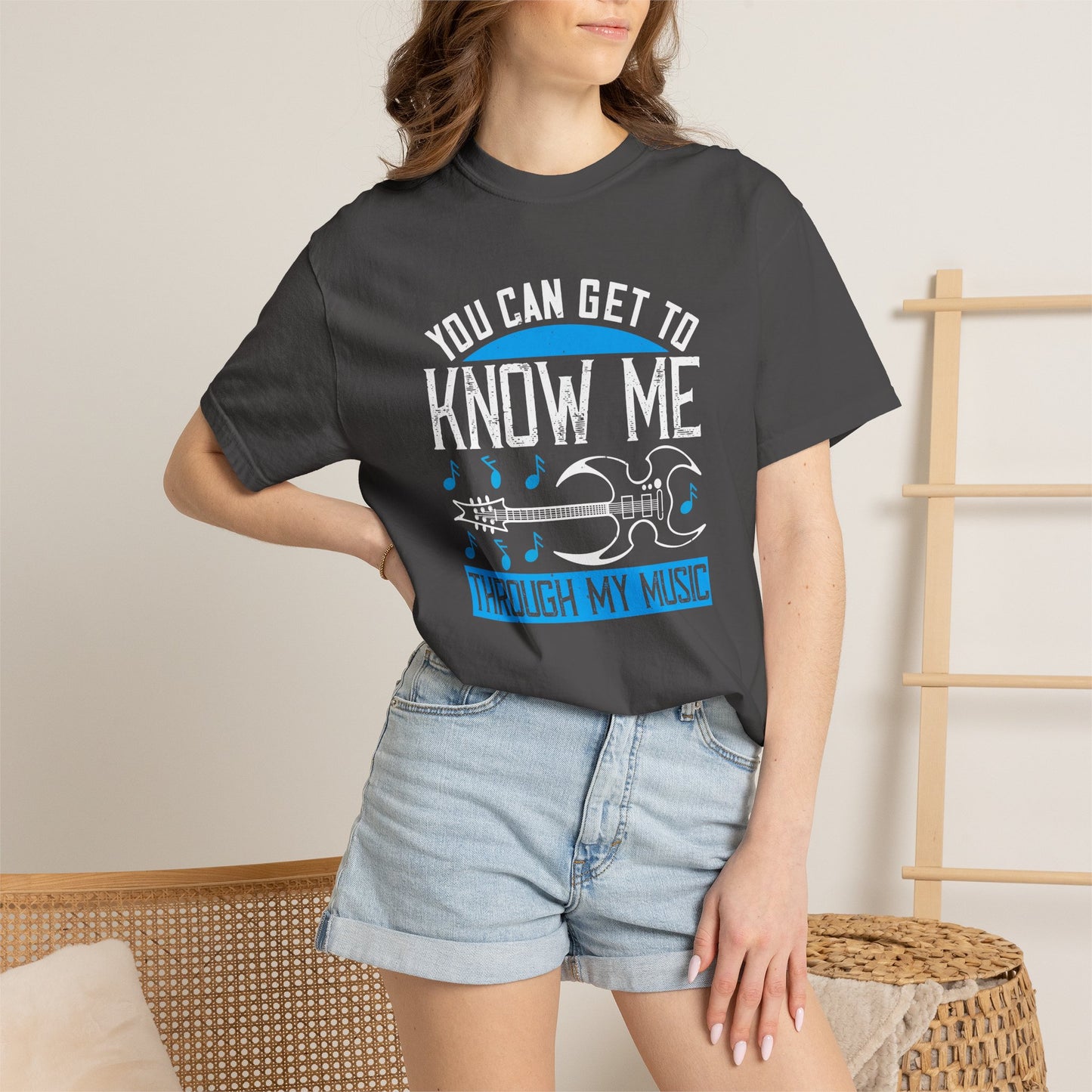 Music Graphic Design Unisex Cotton T-shirt m1