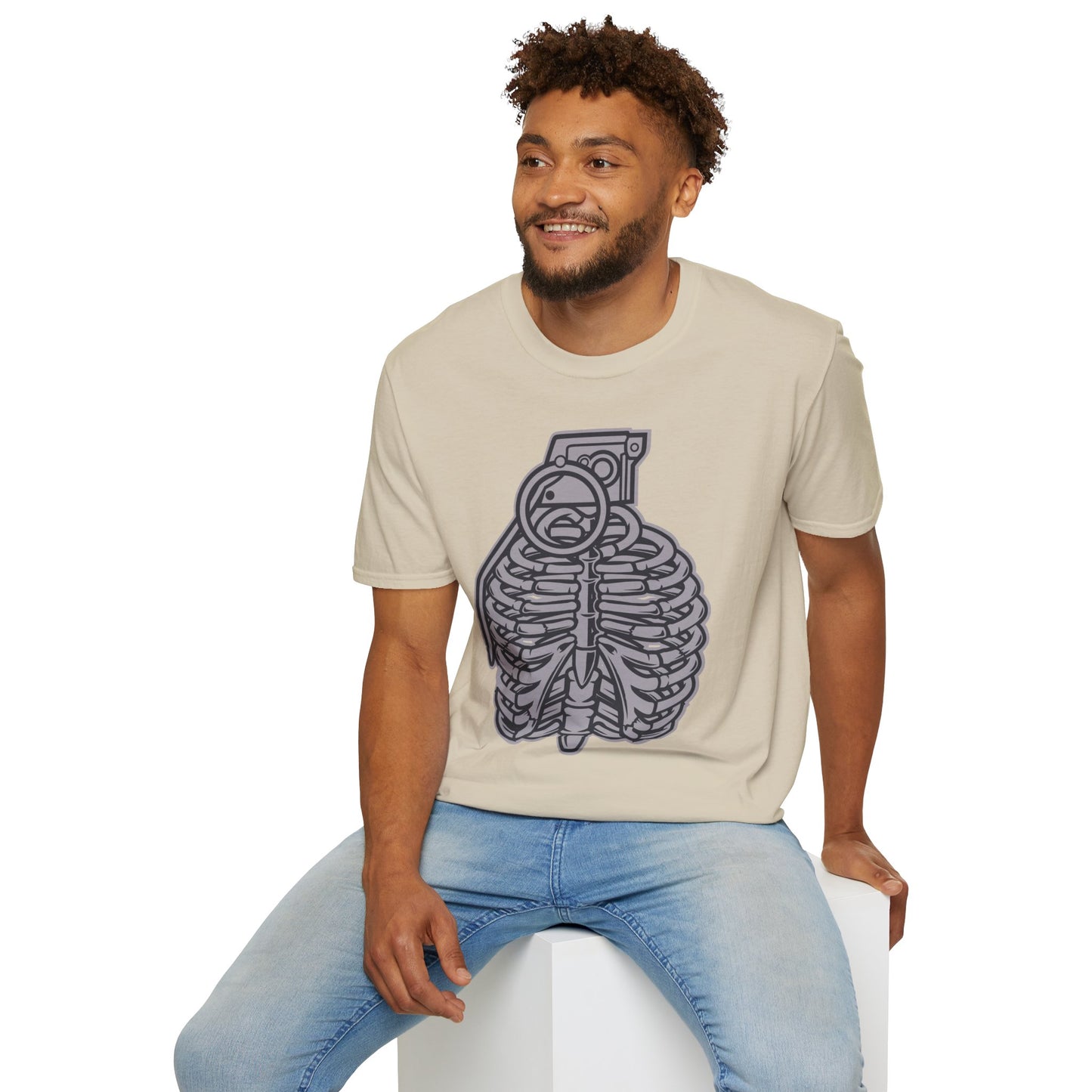 Cartoon T Shirt Animation T Shirt Funny Tee Shirt Unisex Gildan Softstyle 64000 Cotton