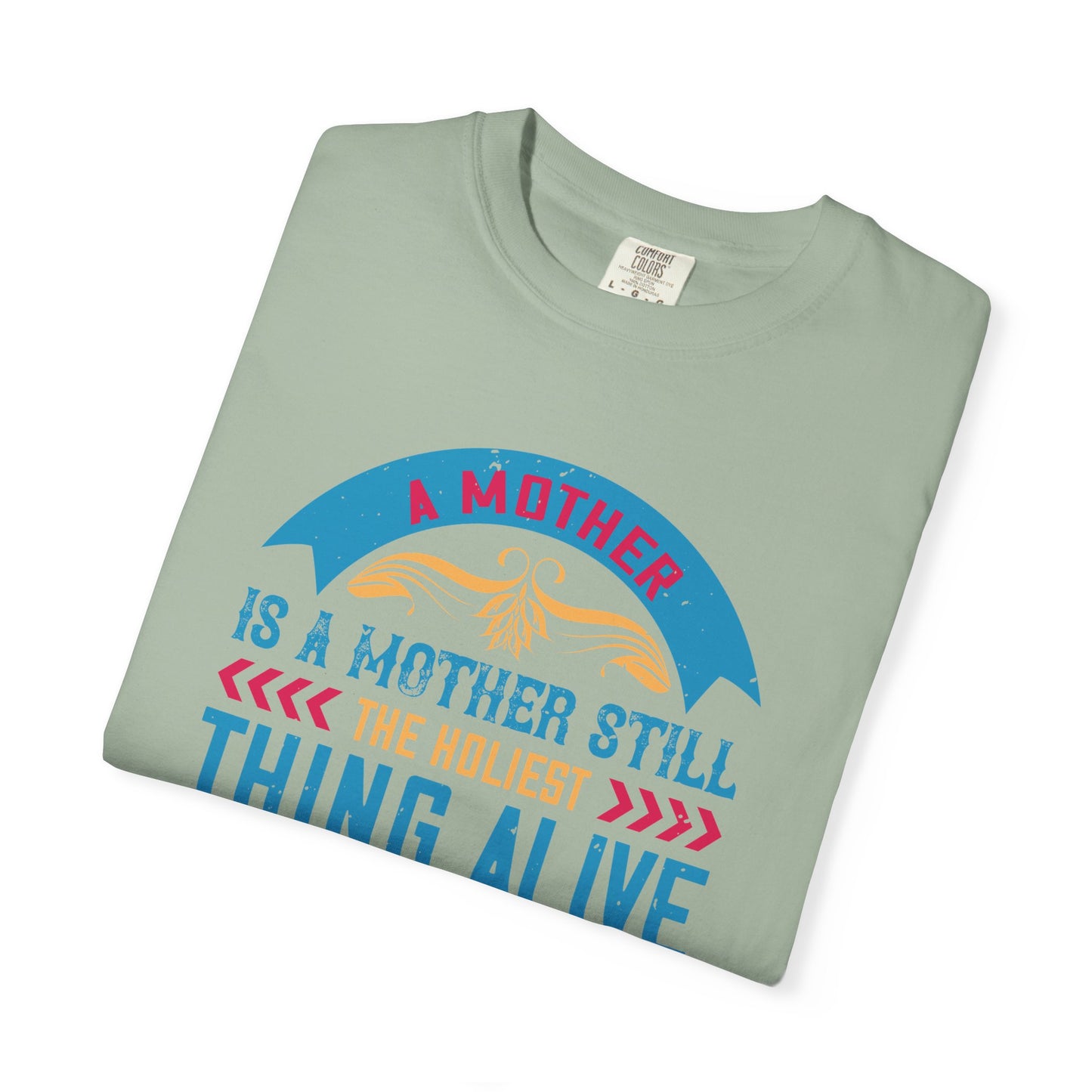 Mom T-shirt Mother Day Mama Tee Unisex Comfort Colors Garment-Dyed Cotton h52