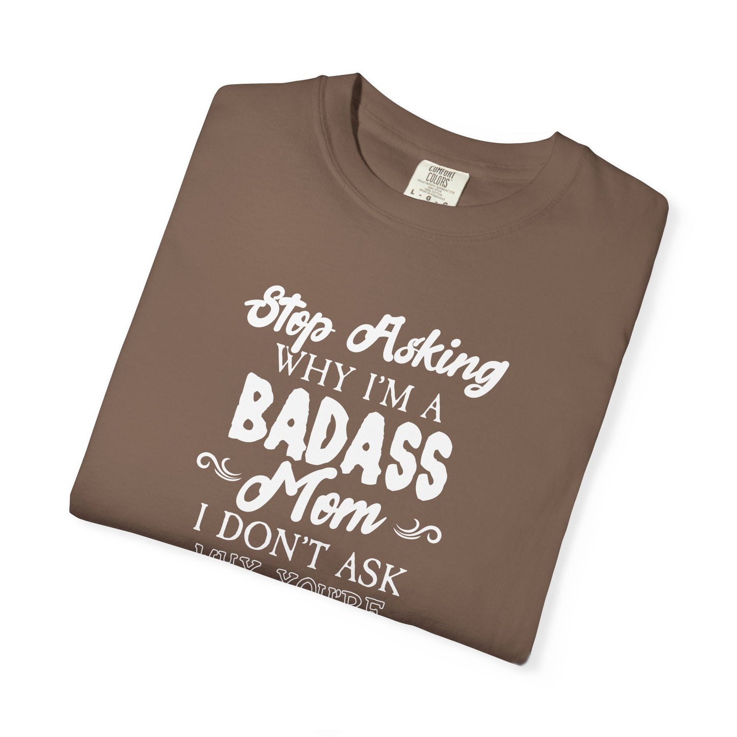 Mom T-shirt Mother's Day Mama Tee Unisex Comfort Colors Garment-Dyed Cotton h39