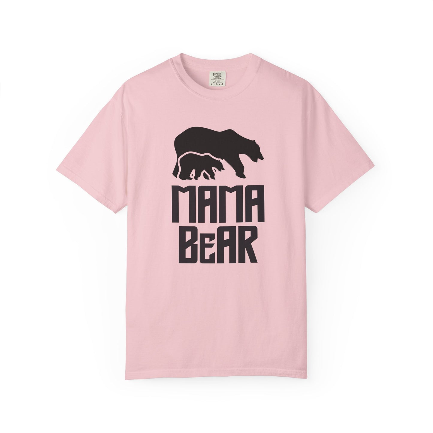 Mama Bear Mom T-shirt Mother's Day Mama Tee Unisex Comfort Colors Garment-Dyed Cotton h12
