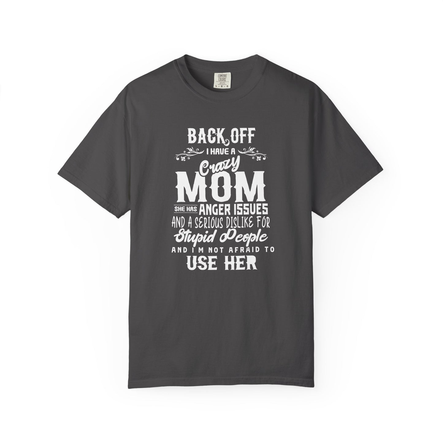 Mom T-shirt Mother's Day Mama Tee Unisex Comfort Colors Garment-Dyed Cotton h34