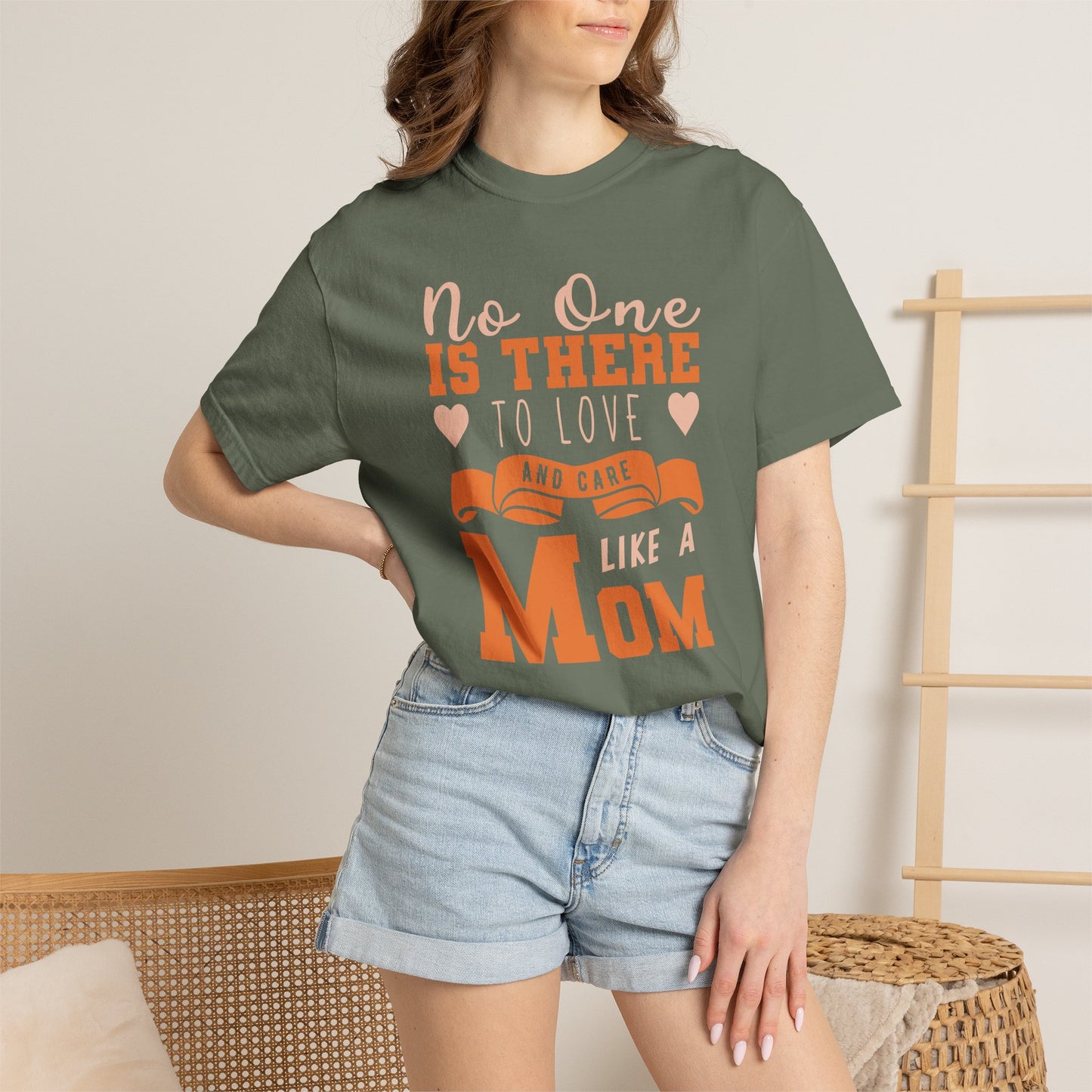 Mom T-shirt Mother Day Mama Tee Unisex Comfort Colors Garment-Dyed Cotton h47
