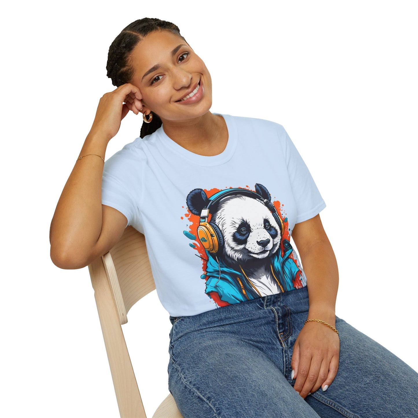 Animals Tees, Funny Animals Shirt, T Shirts with Funny Animals, T-Shirt with Panda, Panda Tees