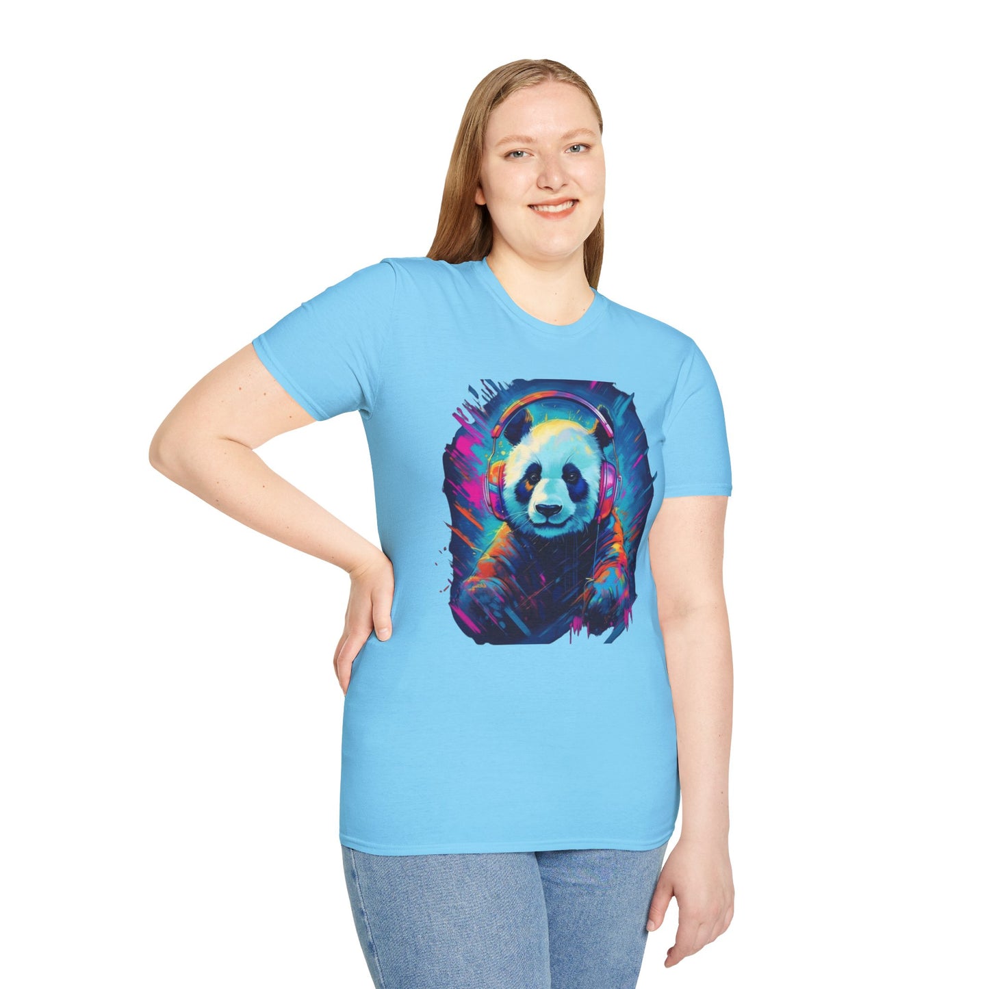 Animals Tees, Funny Animals Shirt, T Shirts with Funny Animals, T-Shirt with Panda, Panda Tees
