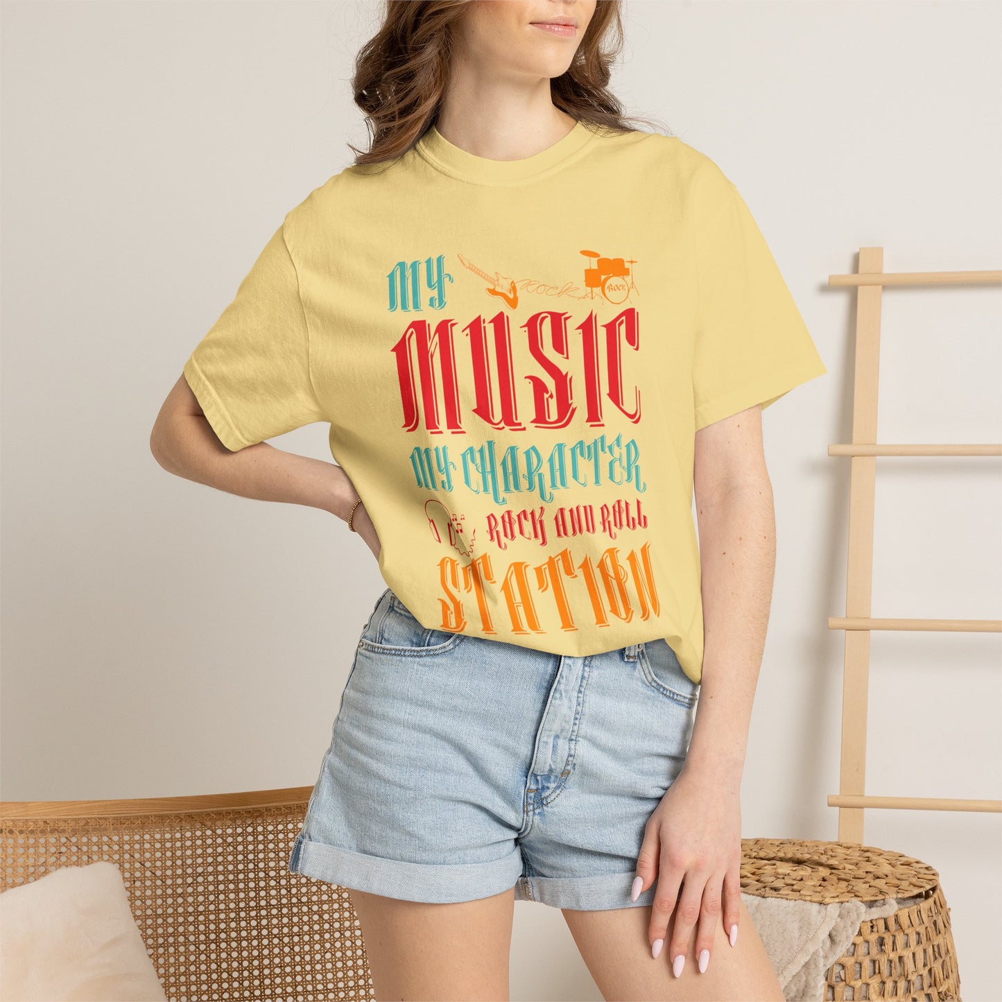 Music Graphic Design Unisex Cotton T-shirt 039