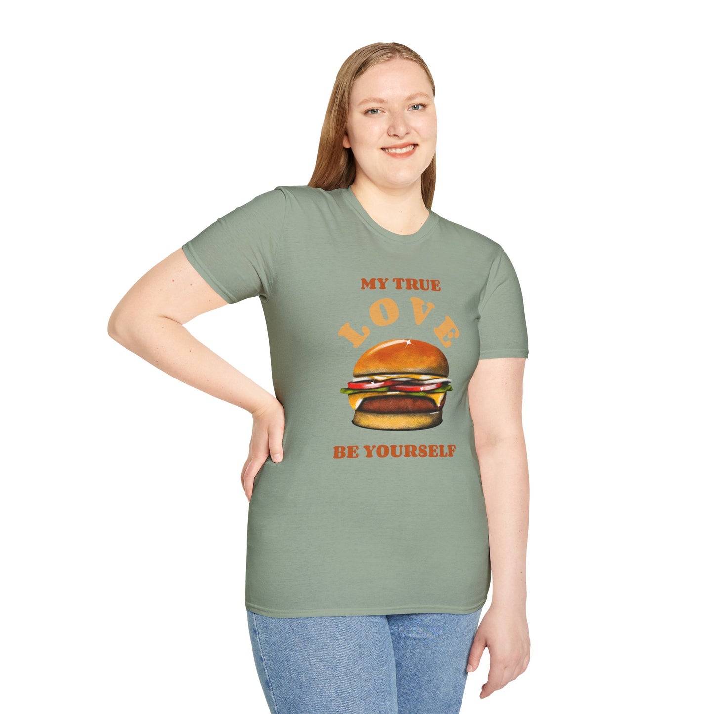 Food Tees, Funny Food T Shirts, Funny T Shirts, Shirt with Food, Junk Food Tees, Shirt with Burger, Burger T-Shirt