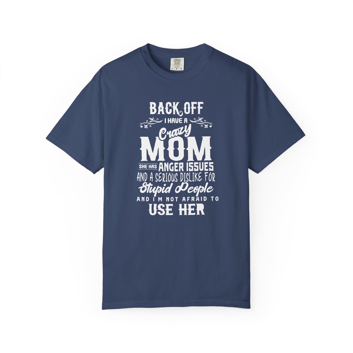 Mom T-shirt Mother's Day Mama Tee Unisex Comfort Colors Garment-Dyed Cotton h34