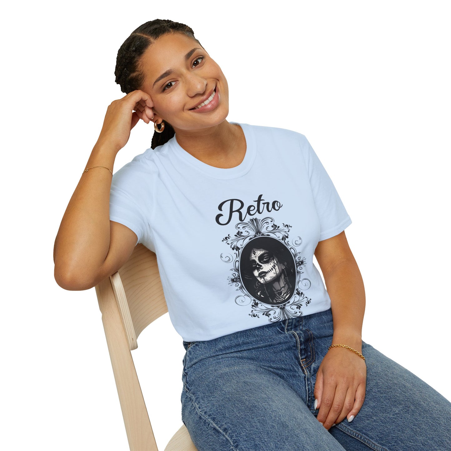 Retro T Shirt, Retro Design Shirt, Retro Art Tee Shirt, T-shirt with Retro Style