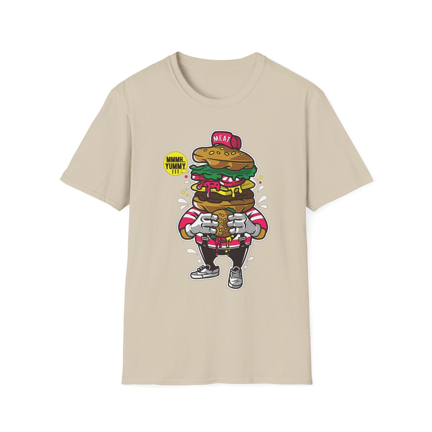 Cartoon T Shirt Animation T Shirt Funny Tee Unisex Gildan Softstyle 64000 Ring Spun Cotton