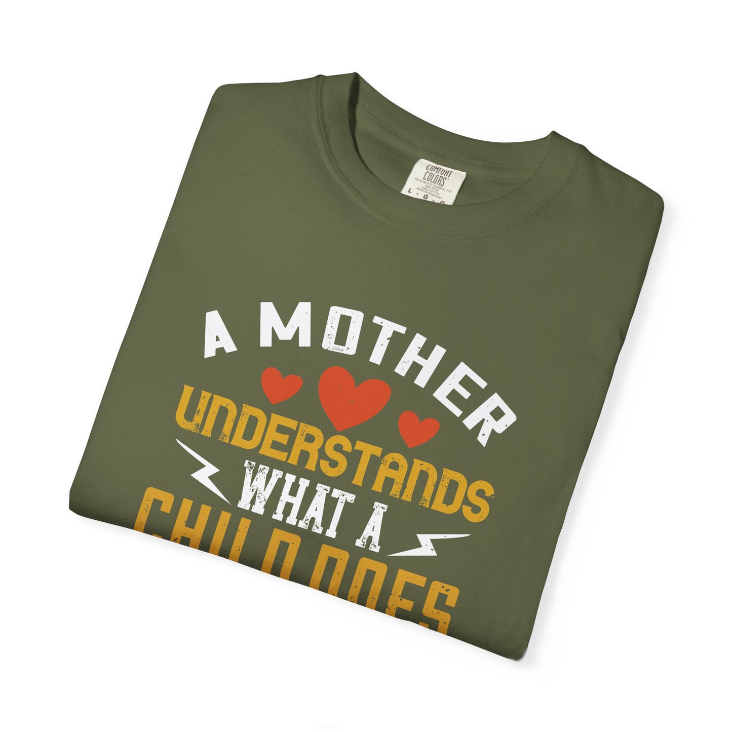 Mom T-shirt Mother Day Mama Tee Unisex Comfort Colors Garment-Dyed Cotton h56