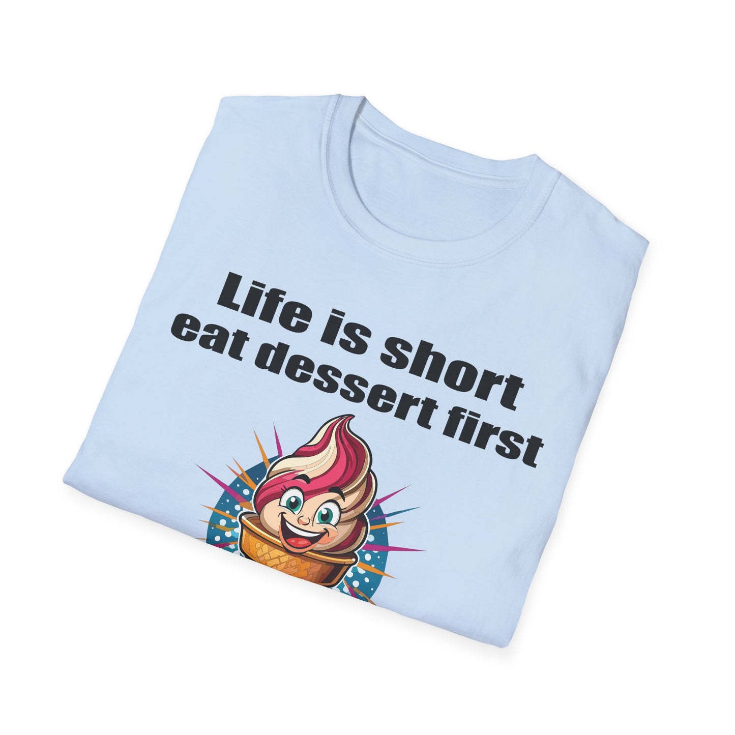 Food Tees, Funny Food T Shirts, Funny T Shirts, Shirt with Food, Junk Food Tees, Shirt with Ice Cream, Ice Cream T-Shirt