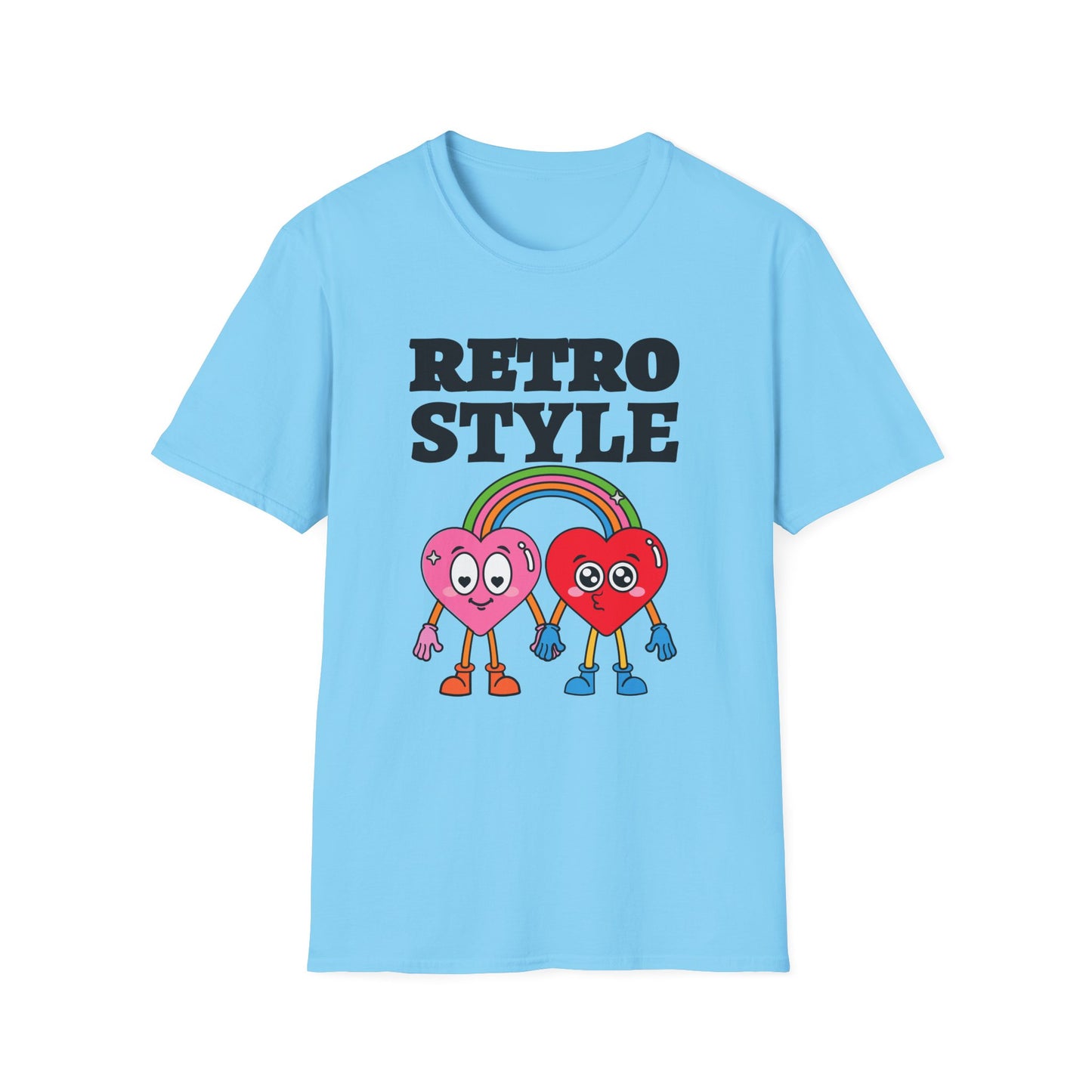 Retro T Shirt, Retro Design Shirt, Retro Art Tee Shirt, T-shirt with Retro Style