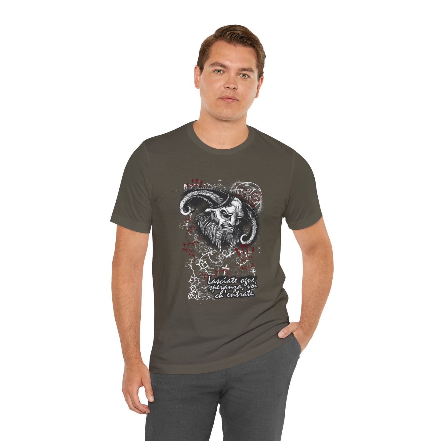 Gothic Graphic Unisex Cotton T-Shirt r14