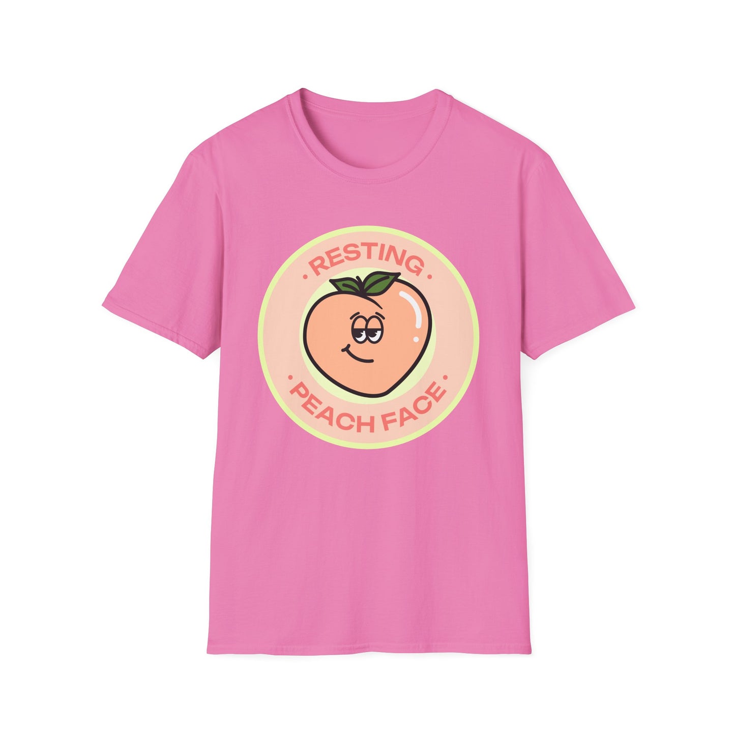 Food Tees, Funny Food T Shirts, Funny T Shirts, Shirt with Fruits, Shirt with Peach