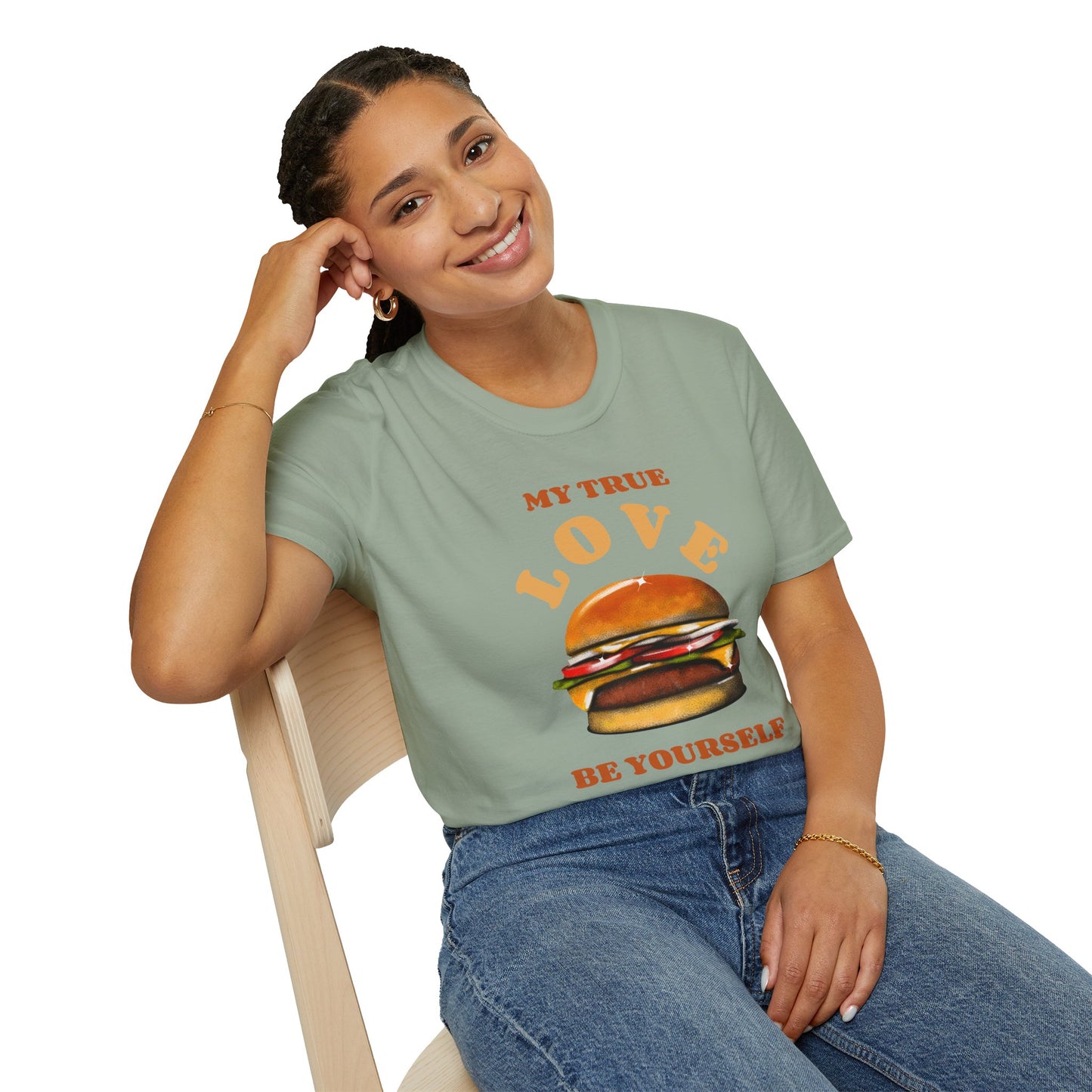 Food Tees, Funny Food T Shirts, Funny T Shirts, Shirt with Food, Junk Food Tees, Shirt with Burger, Burger T-Shirt