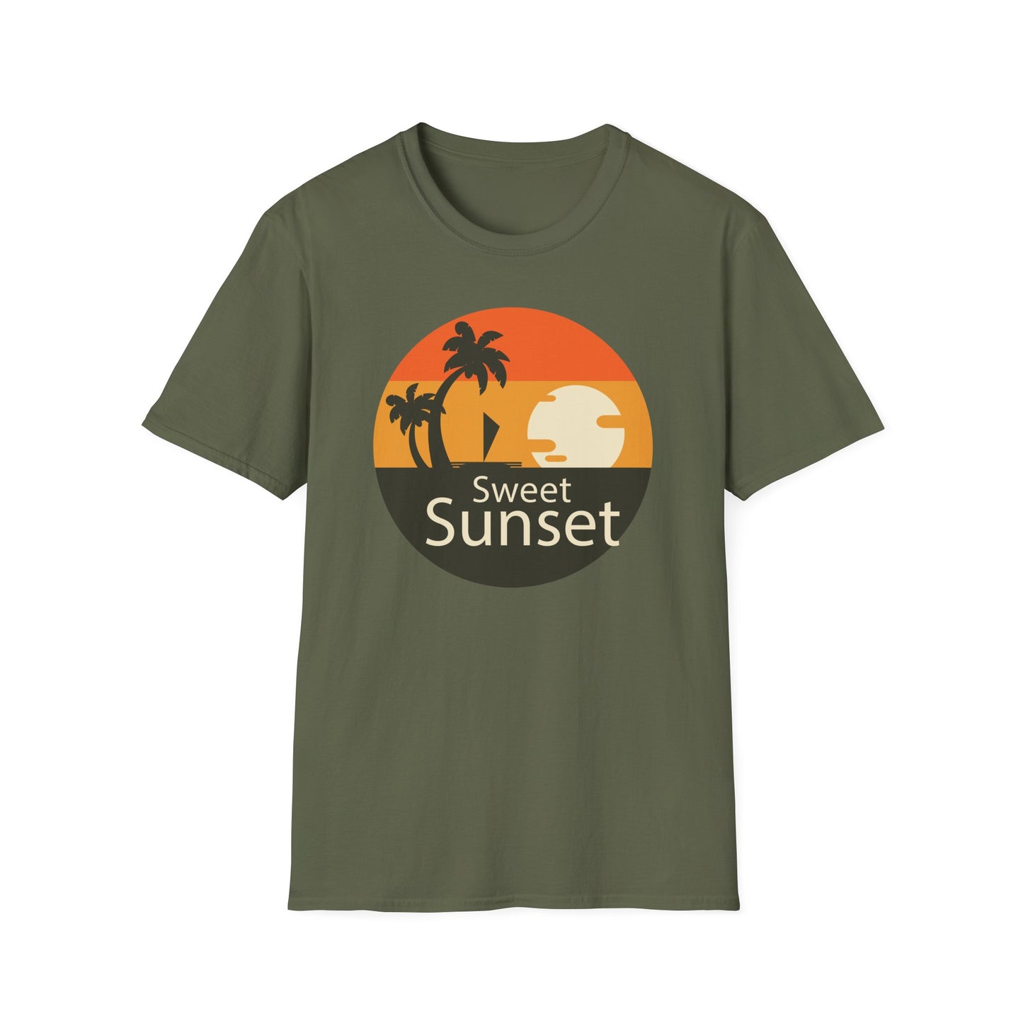 Summer T-Shirt, Summer Design Shirts, Art Tee Shirt with Summer Design - 5
