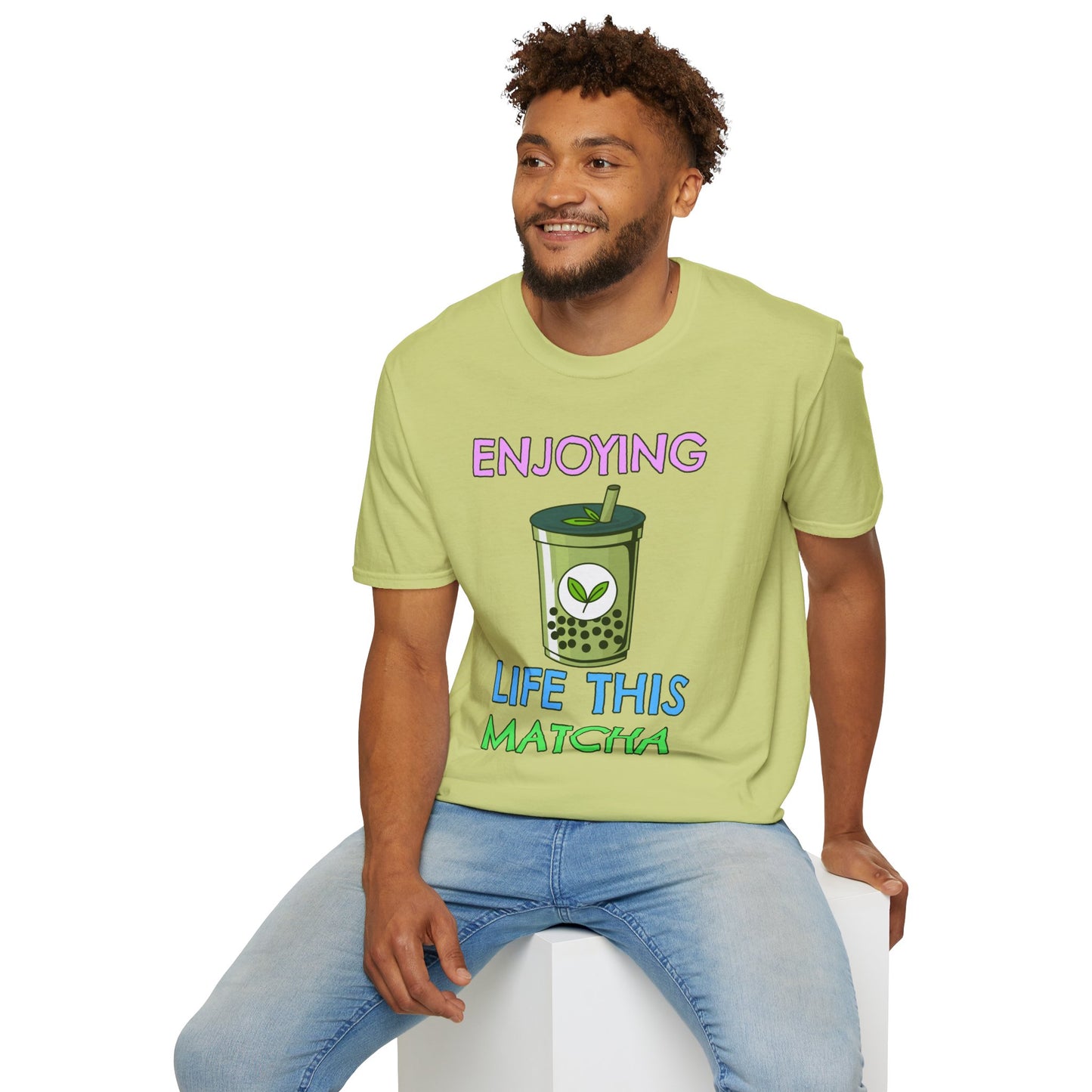Food Tees, Funny Food T Shirts, Funny T Shirts, Shirt with Drinks, Shirt with Matcha